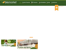 Tablet Screenshot of biomarket.com.co