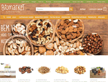 Tablet Screenshot of biomarket.com.br